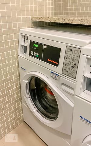 Apartamento para alugar com 45m², 1 quarto e 1 vaga Apartamento para alugar com 45m², 1 quarto e 1 vagaÁrea Comum - Lavanderia