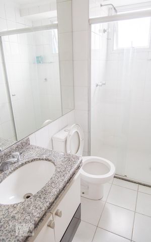 Apartamento para alugar com 85m², 3 quartos e 2 vagas Apartamento para alugar com 85m², 3 quartos e 2 vagasBanheiro Social