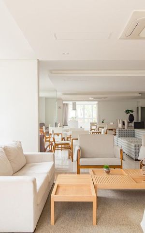 Apartamento para alugar com 63m², 1 quarto e 1 vaga Apartamento para alugar com 63m², 1 quarto e 1 vagaÁrea comum - Salão de festas