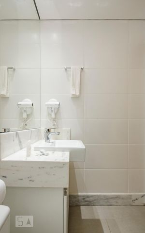 Apartamento para alugar com 52m², 1 quarto e 2 vagasBanheiro da Suíte