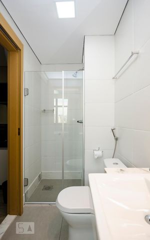 Apartamento para alugar com 52m², 1 quarto e 2 vagasBanheiro da Suíte