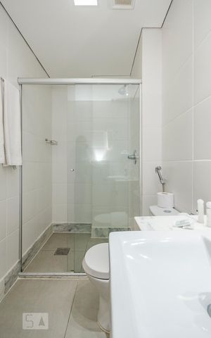 Apartamento para alugar com 52m², 1 quarto e 2 vagasBanheiro da Suíte