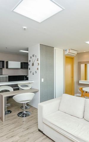 Apartamento para alugar com 52m², 1 quarto e 2 vagasv