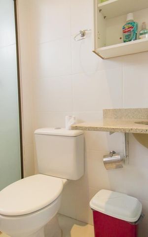 Apartamento à venda com 68m², 2 quartos e 1 vagaBanheiro da Suíte