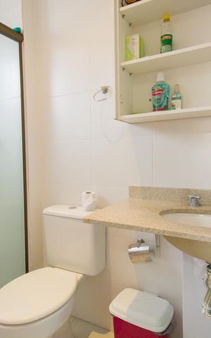 Apartamento à venda com 68m², 2 quartos e 1 vagaBanheiro da Suíte