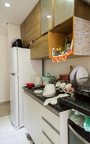 Apartamento à venda com 68m², 2 quartos e 1 vagaCozinha