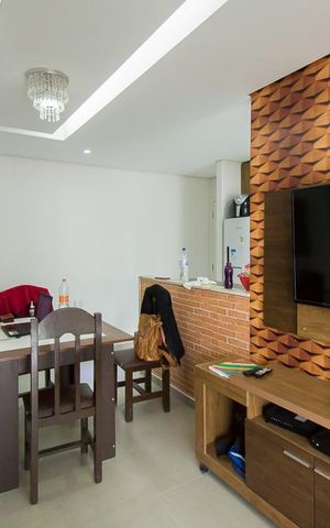 Apartamento à venda com 68m², 2 quartos e 1 vagaSala