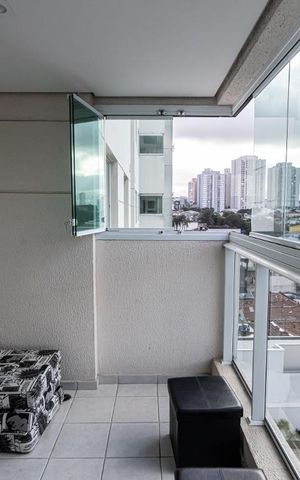 Apartamento à venda com 60m², 2 quartos e 1 vaga Apartamento à venda com 60m², 2 quartos e 1 vagaVaranda Sala Gourmet