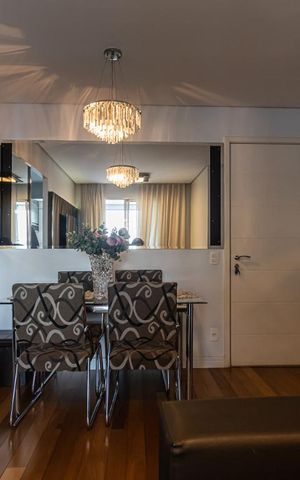 Apartamento à venda com 60m², 2 quartos e 1 vaga Apartamento à venda com 60m², 2 quartos e 1 vagaSala