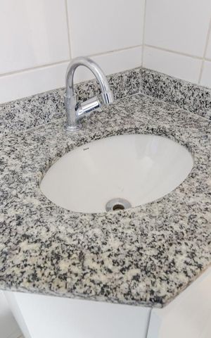 Apartamento à venda com 44m², 1 quarto e 1 vaga Apartamento à venda com 44m², 1 quarto e 1 vagaBanheiro Social