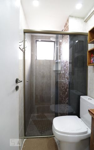 Apartamento para alugar com 57m², 2 quartos e 1 vagaBanheiro