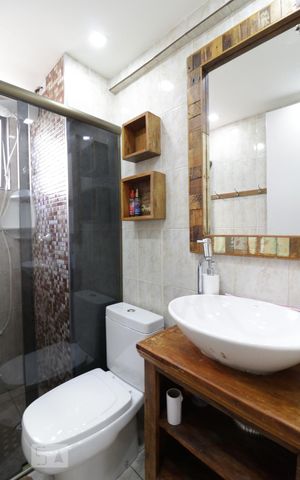 Apartamento para alugar com 57m², 2 quartos e 1 vagaBanheiro