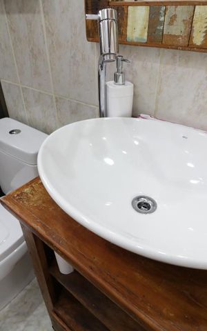 Apartamento para alugar com 57m², 2 quartos e 1 vagaBanheiro - pia