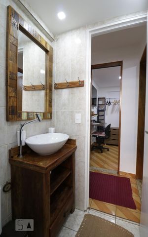 Apartamento para alugar com 57m², 2 quartos e 1 vagaBanheiro