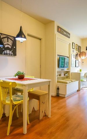 Apartamento à venda com 45m², 1 quarto e 1 vaga Apartamento à venda com 45m², 1 quarto e 1 vagaSala