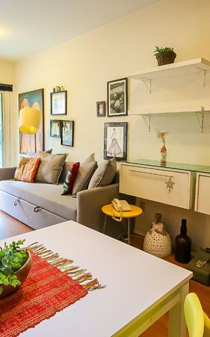 Apartamento à venda com 45m², 1 quarto e 1 vaga Apartamento à venda com 45m², 1 quarto e 1 vagaSala