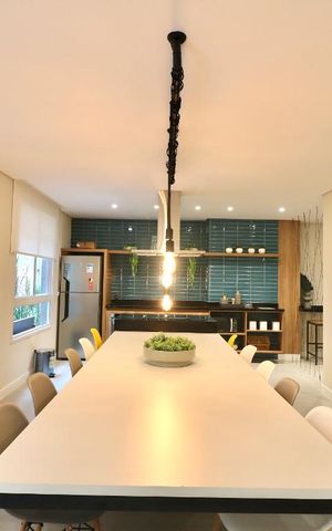 Apartamento à venda com 28m², 1 quarto e sem vaga Apartamento à venda com 28m², 1 quarto e sem vagaÁrea comum - Salão Gourmet