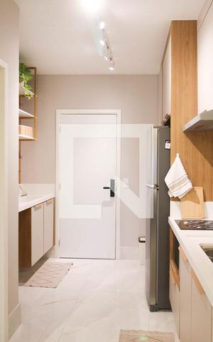 Studio à venda com 27m², 1 quarto e sem vaga Studio à venda com 27m², 1 quarto e sem vagaCozinha