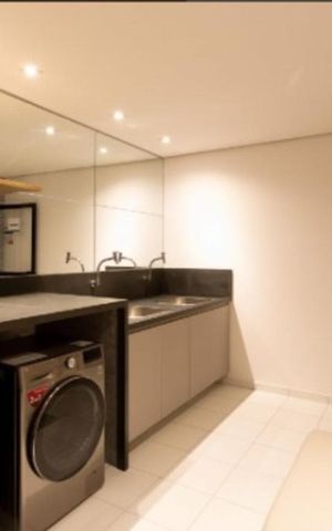 Studio à venda com 22m², 1 quarto e sem vagaLavanderia