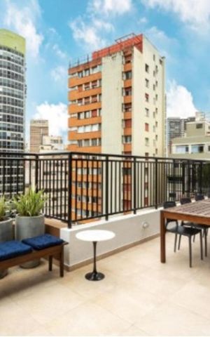 Studio à venda com 22m², 1 quarto e sem vagaÁrea comum