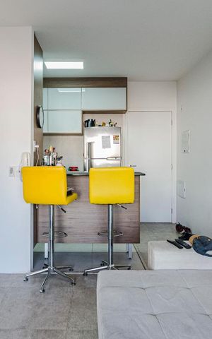 Apartamento para alugar com 39m², 1 quarto e 1 vagaSala/Cozinha