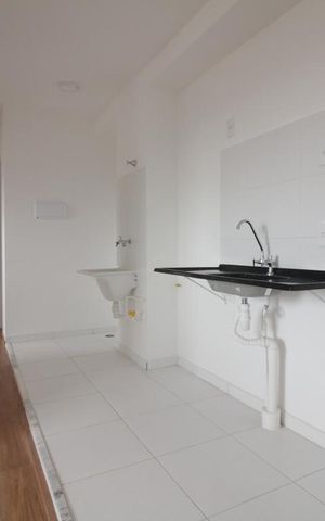 Apartamento à venda com 41m², 2 quartos e 1 vagaCozinha e Área de Serviço