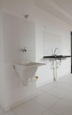 Apartamento à venda com 41m², 2 quartos e 1 vagaCozinha e Área de Serviço