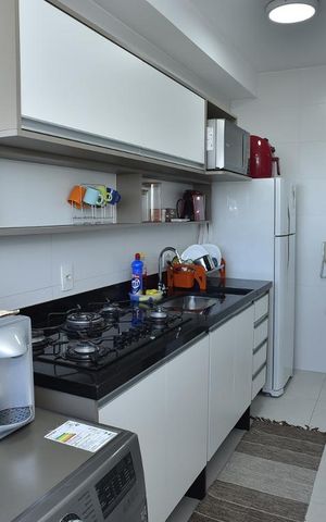 Apartamento à venda com 46m², 2 quartos e 1 vagaCozinha