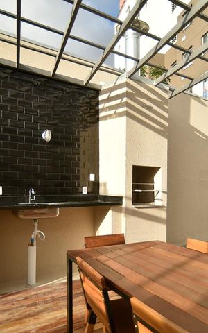 Studio à venda com 25m², 1 quarto e sem vagaÁrea Comum - Espaço Gourmet