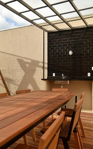 Studio à venda com 25m², 1 quarto e sem vagaÁrea Comum - Espaço Gourmet
