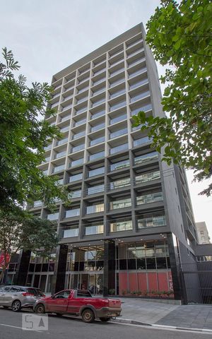 Studio à venda com 37m², 1 quarto e sem vaga Studio à venda com 37m², 1 quarto e sem vagaFachada