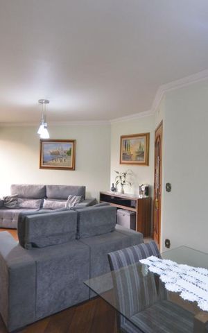 Apartamento à venda com 118m², 3 quartos e 2 vagas Apartamento à venda com 118m², 3 quartos e 2 vagasSala