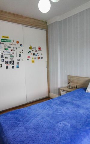 Apartamento à venda com 135m², 3 quartos e 1 vagaQuarto 2