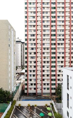 Apartamento à venda com 40m², 1 quarto e 1 vagaVaranda