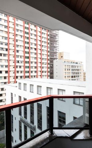 Apartamento à venda com 40m², 1 quarto e 1 vagaVaranda