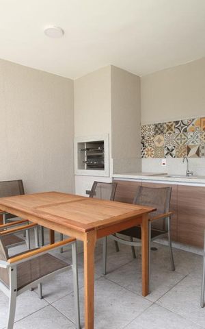 Apartamento à venda com 54m², 2 quartos e sem vagaChurrasqueira