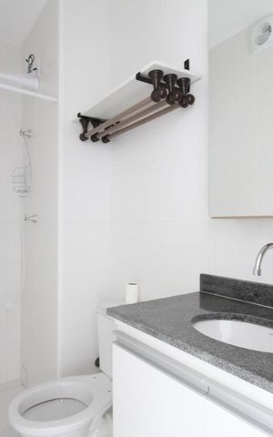 Apartamento à venda com 54m², 2 quartos e sem vagaBanheiro