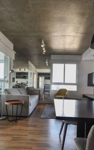 Studio à venda com 62m², 1 quarto e 1 vagaStudio