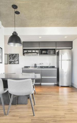 Studio à venda com 62m², 1 quarto e 1 vagaStudio