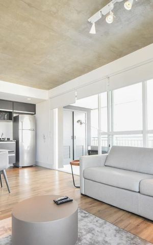 Studio à venda com 62m², 1 quarto e 1 vagaStudio