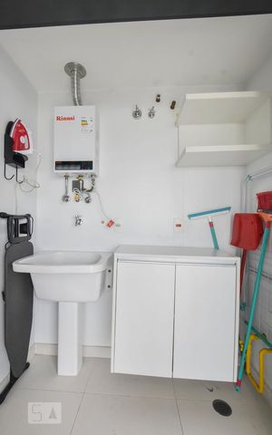 Studio à venda com 62m², 1 quarto e 1 vagaLavanderia