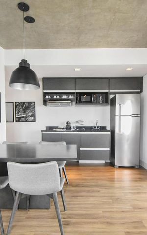 Studio à venda com 62m², 1 quarto e 1 vagaCozinha