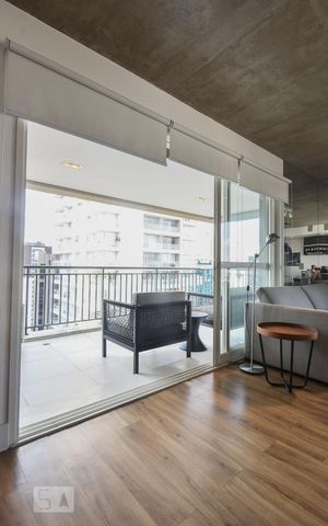 Studio à venda com 62m², 1 quarto e 1 vagaVaranda