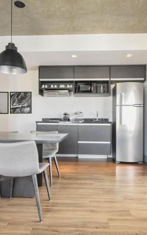 Studio à venda com 62m², 1 quarto e 1 vagaStudio
