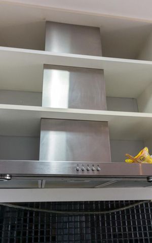 Apartamento para alugar com 69m², 2 quartos e 1 vagaCozinha - coifa