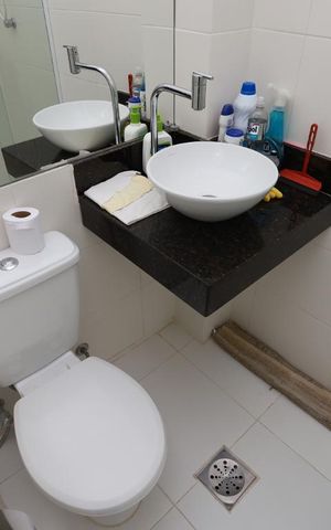 Studio à venda com 30m², 1 quarto e sem vagaBanheiro 