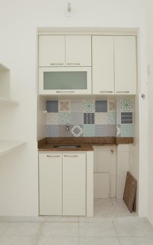 Studio à venda com 30m², 1 quarto e sem vagaCozinha