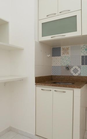 Studio à venda com 30m², 1 quarto e sem vagaCozinha