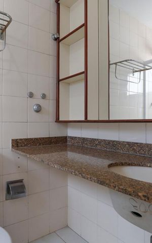 Apartamento para alugar com 32m², 1 quarto e 1 vagaBanheiro