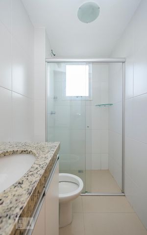 Apartamento para alugar com 70m², 2 quartos e 1 vagaBanheiro da Suíte